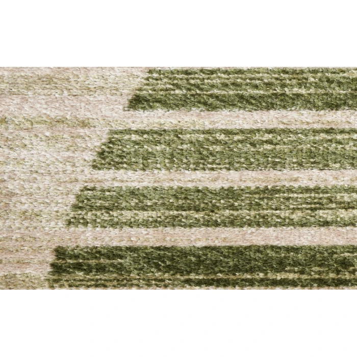 Nourison Astra Machine Washable Ivory Olive ASW03 2 ft. X 6 ft. Rectangle Rug
