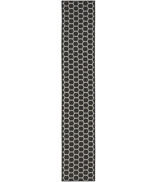Nourison Twist Reversible Black TWS01 12 ft. Rect. Rug