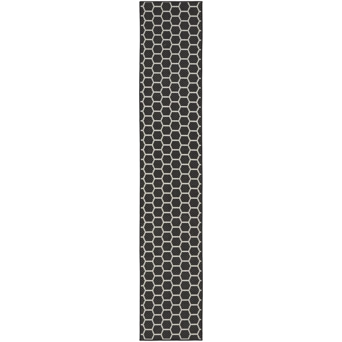 Nourison Twist Reversible Black TWS01 12 ft. Rect. Rug