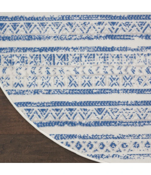 Nourison Whimsicle Area Rug WHS16-Ivory Blue