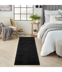Michael Amini Ma30 Star SMR01 Black 2 ft. 3 in. X 8 ft. Area Rug