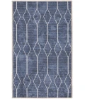 Nicole Curtis Machine Washable Series 1 Navy SR107 2 ft. X 3 ft. 9 in. Rectangle Rug