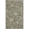 Nourison Home Garden Oasis GOA01 Ivory Green 3 ft. X 5 ft. Area Rug