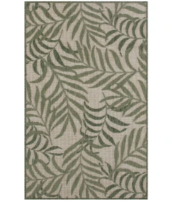 Nourison Home Garden Oasis GOA01 Ivory Green 3 ft. X 5 ft. Area Rug