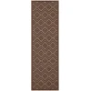 Nourison Home Versatile NRV01 Brown 2 ft. X 6 ft. Area Rug