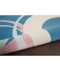 Nourison Grafix Area Rug GRF21-Blue Multi Colored