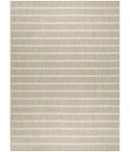 Nourison Positano Grey Ivory POS03 8 ft. X 10 ft. Rect. Rug