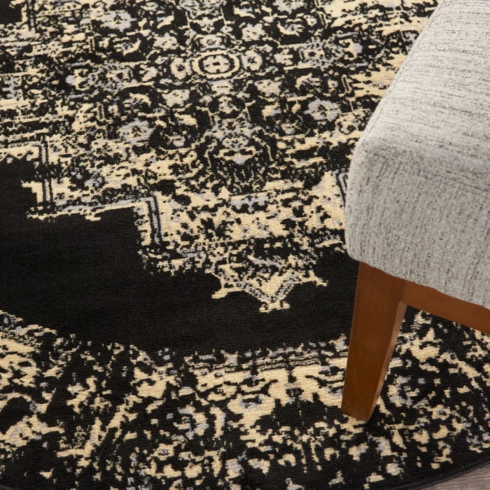 Nourison Grafix Area Rug GRF14-Black