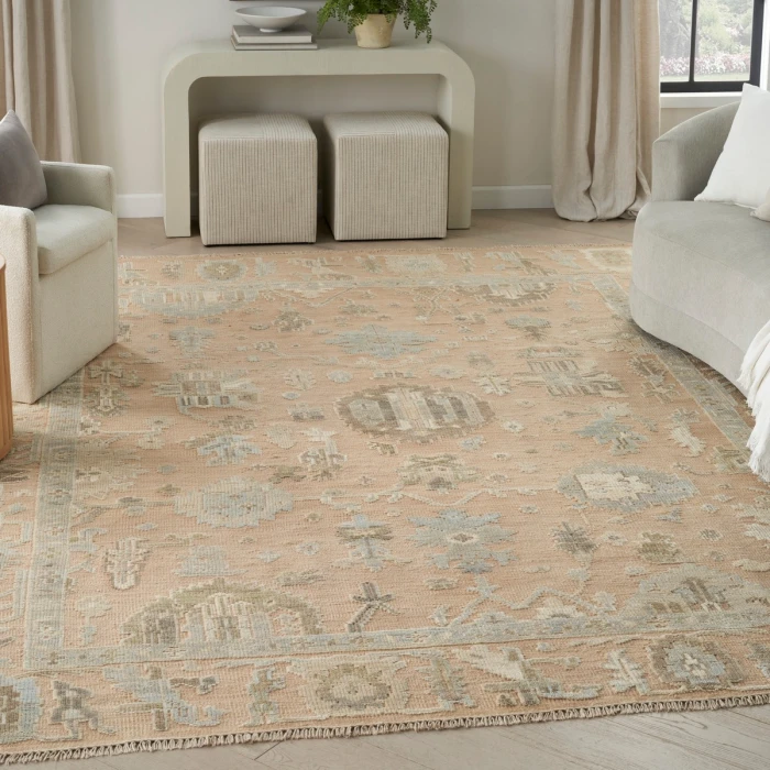 Nourison Whispers Dusty Mauve WHP06 10 ft. X 14 ft. Rect. Rug