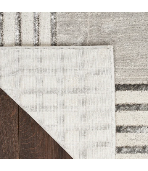 Nourison Desire Area Rug DSR01 Grey Silver