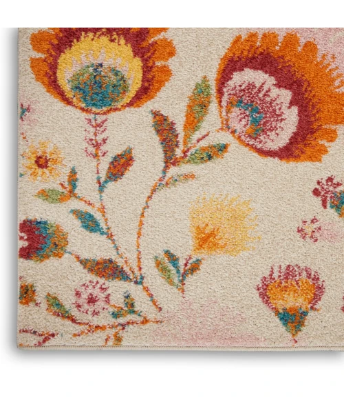 Nourison Allur Area Rug ALR08-Ivory Multicolor