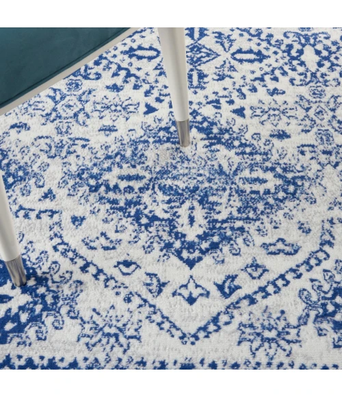 Nourison Whimsicle Area Rug WHS15-Ivory Navy