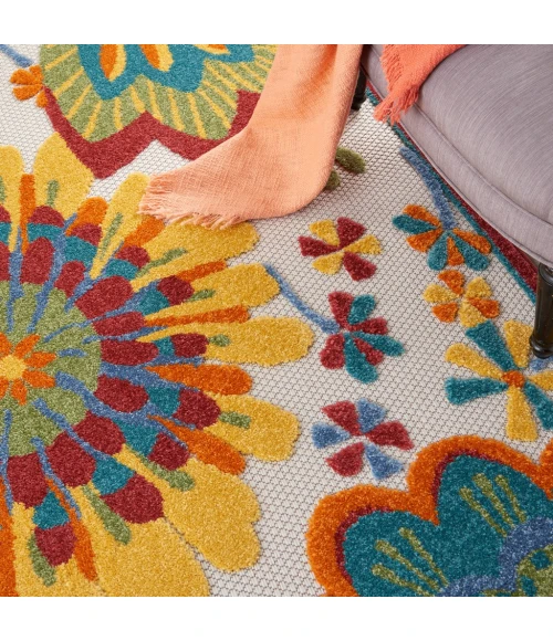 Nourison Aloha Area Rug ALH25-Multicolor