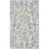 Nourison Home Jubilant JUB09 Ivory Blue 3 ft. X 5 ft. Area Rug