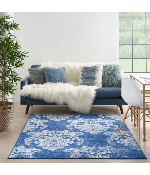 Nourison Whimsicle Area Rug WHS11-Navy Ivory