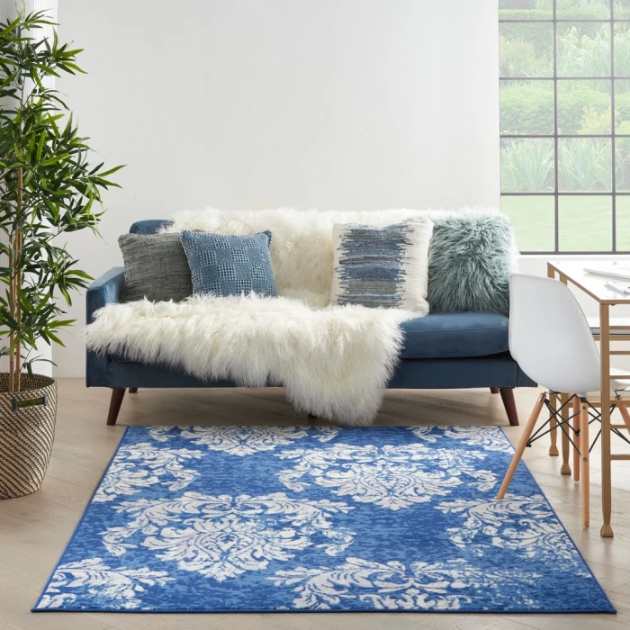 Nourison Whimsicle Area Rug WHS11-Navy Ivory