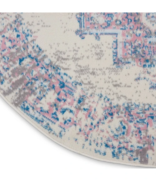 Nourison Grafix Area Rug GRF14-Ivory/Pink