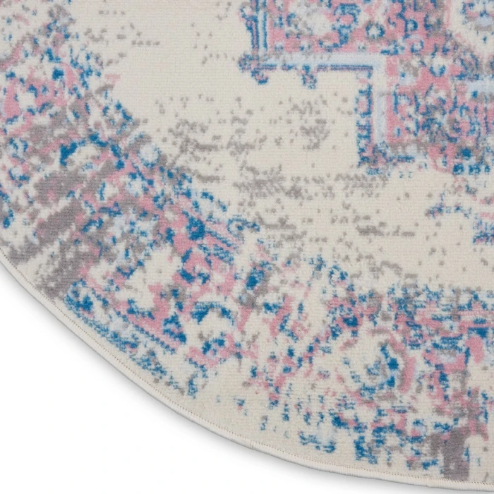 Nourison Grafix Area Rug GRF14-Ivory/Pink
