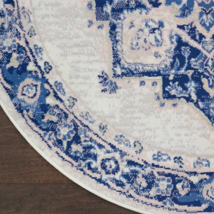 Nourison Whimsicle Area Rug WHS03-Ivory Blue