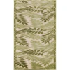Nourison Home Aloha ALH18 Ivory Green 2 ft. X 6 ft. Area Rug
