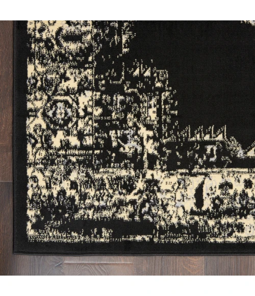 Nourison Grafix Area Rug GRF14 Black