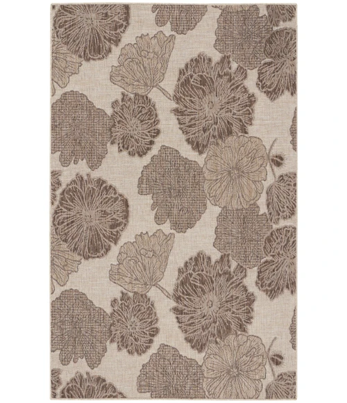 Nourison Garden Oasis Natural GOA04 4 ft. X 6 ft. Rectangle Rug