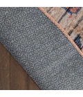 Nicole Curtis Machine Washable Series 1 Multicolor SR106 7 ft. 10 in. Round Rug