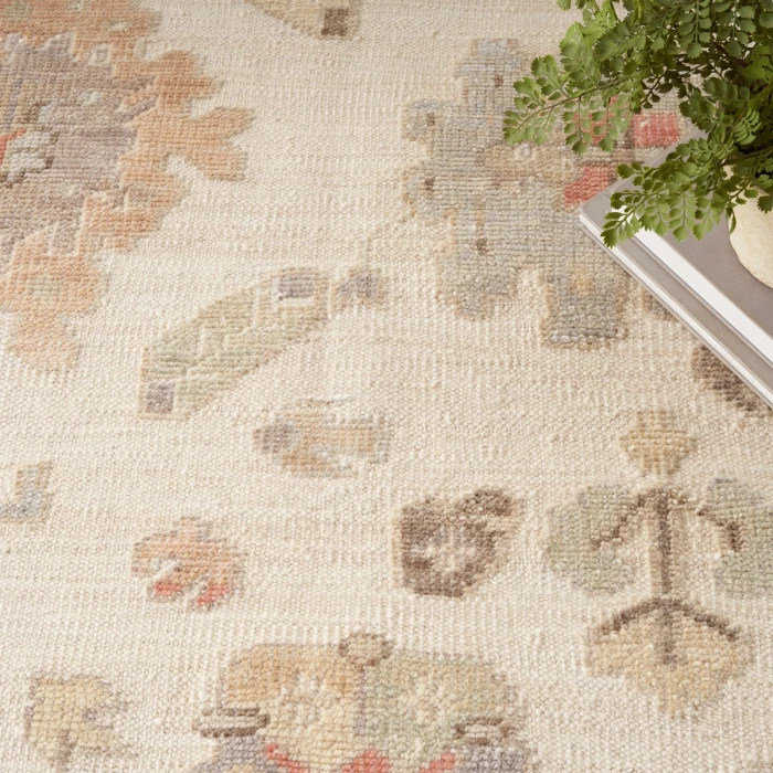 Nourison Whispers Ivory WHP04 9 ft. X 12 ft. Rect. Rug
