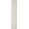 Nourison Home Astra Machine Washable ASW10 Ivory 2 ft. 2 in. X 8 ft. Area Rug