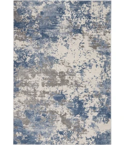 Nourison Home Rustic Textures RUS08 Grey/Blue 6 ft. X 9 ft. Area Rug