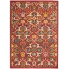 Nourison Home Allur ALR03 Red Multicolor 4 ft. X 6 ft. Area Rug