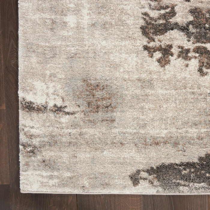 Kathy Ireland American Manor Area Rug AMR04 Iv/Mocha 9' x 12'