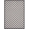 Nourison Home Aloha ALH26 Black White 7 ft. X 10 ft. Area Rug