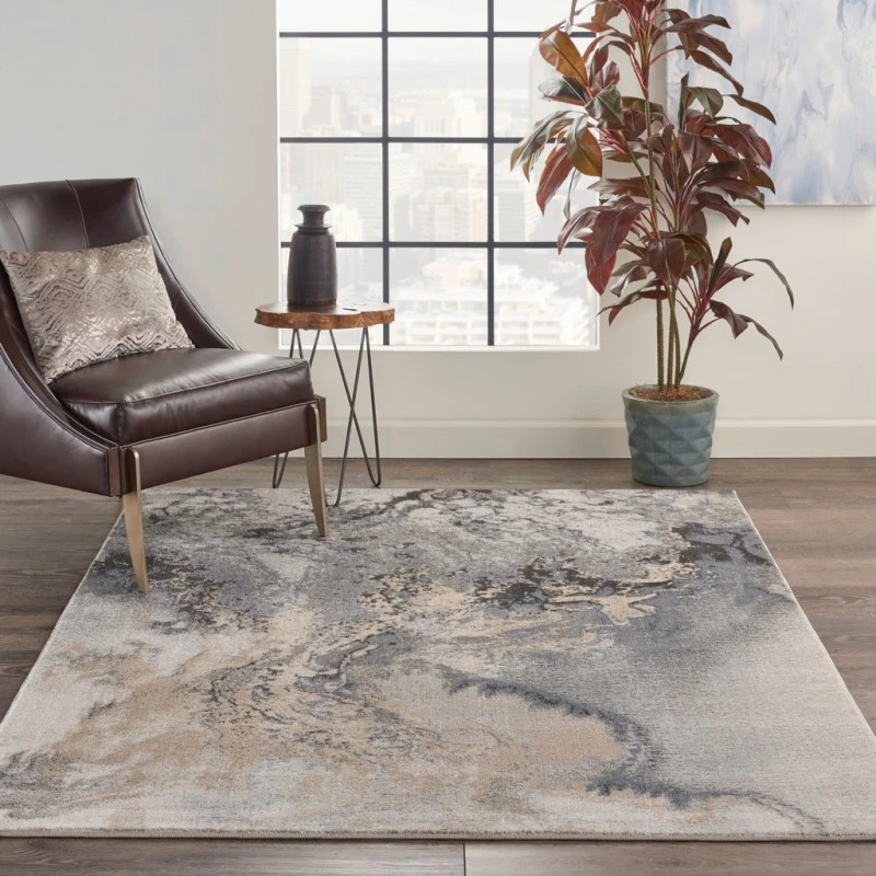 Nourison Maxell Area Rug MAE08-Grey
