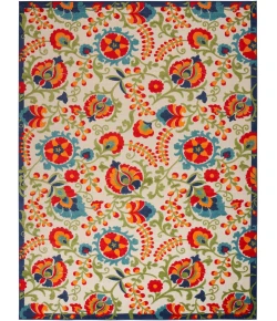 Nourison Home Aloha ALH17 Multicolor 10 ft. X 14 ft. Area Rug