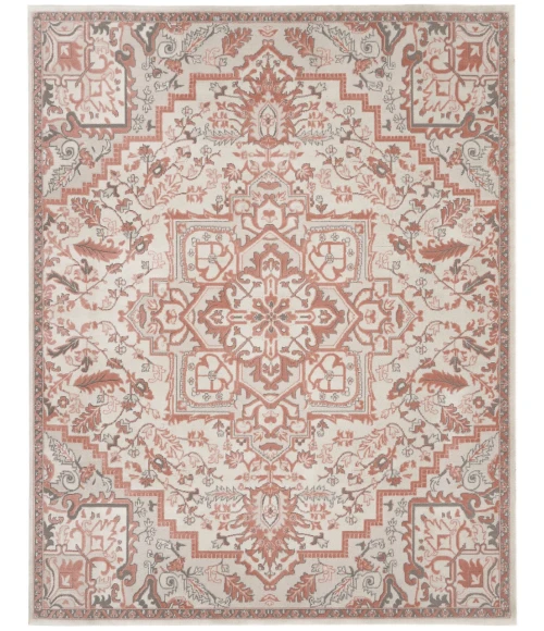 Nourison Elation Area Rug ETN10-Ivory Brick