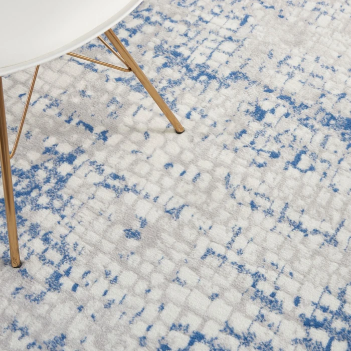 Nourison Whimsicle Area Rug WHS07-Grey Blue