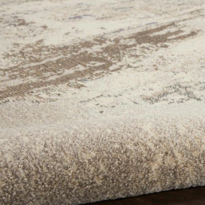 Nourison Celestial Runner Area Rug CES02-Ivory/Grey