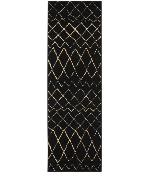 Nourison Grafix Area Rug GRF04-Black