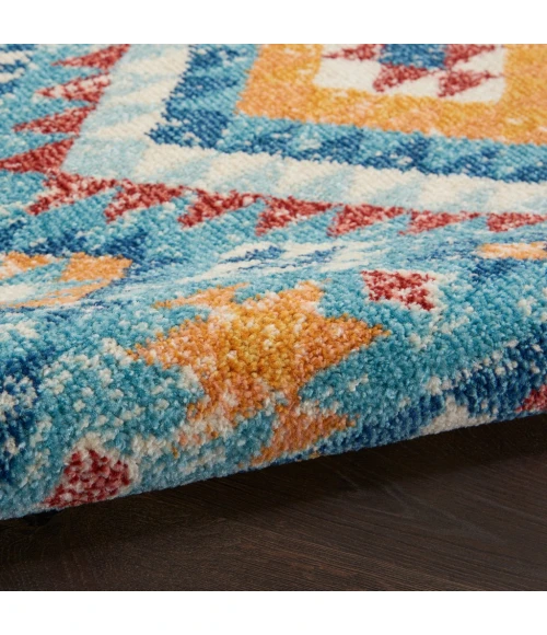 Nourison Passion Area Rug PSN47-Blue/Multicolor