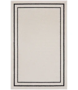 Nourison Home Nourison Essentials NRE02 Ivory/Black 2 ft. X 4 ft. Area Rug