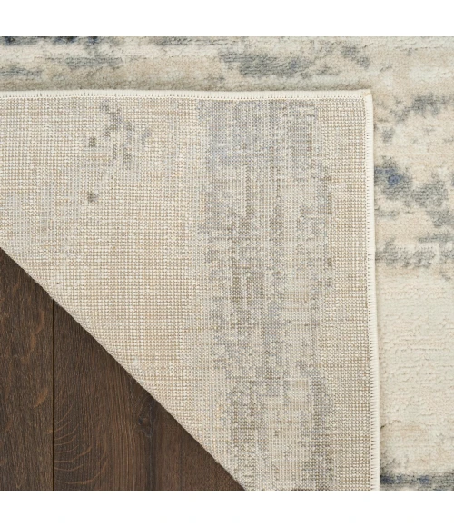 Nourison Serenity Home Blue Multicolor SRH12 9 ft. X 12 ft. Rect. Rug