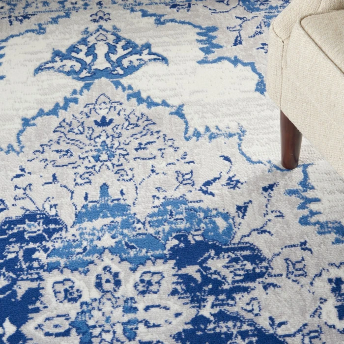 Nourison Whimsicle Area Rug WHS14-Ivory Blue