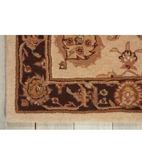 Nourison Home Heritage Hall Brown HE19 8ft.6in. x 11ft.6in. Rect. Rug