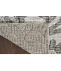 Nourison Garden Oasis Grey GOA05 8 ft. X 10 ft. Rectangle Rug