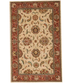 Nourison Home Living Treasures Cream / Ivory LI04 3ft.6in. x 5ft.6in. Rect. Rug