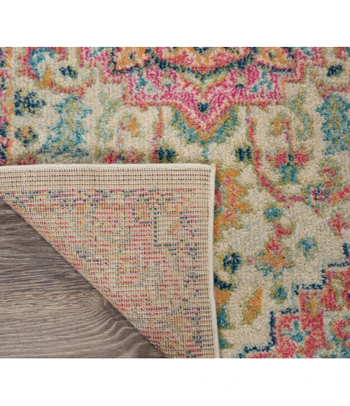 Nourison Passion Runner Area Rug PSN25-Ivory/Pink