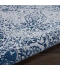 Nourison Damask Area Rug DAS06-Ivory/Navy