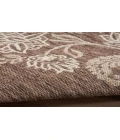 Nourison Garden Oasis Mocha GOA03 5 ft. X 7 ft. Rectangle Rug