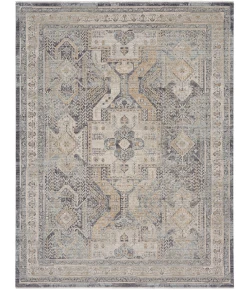 Nourison Home Lynx LNX01 Ivory Charcoal 9 ft. 10 in. X 13 ft. 6 in. Area Rug